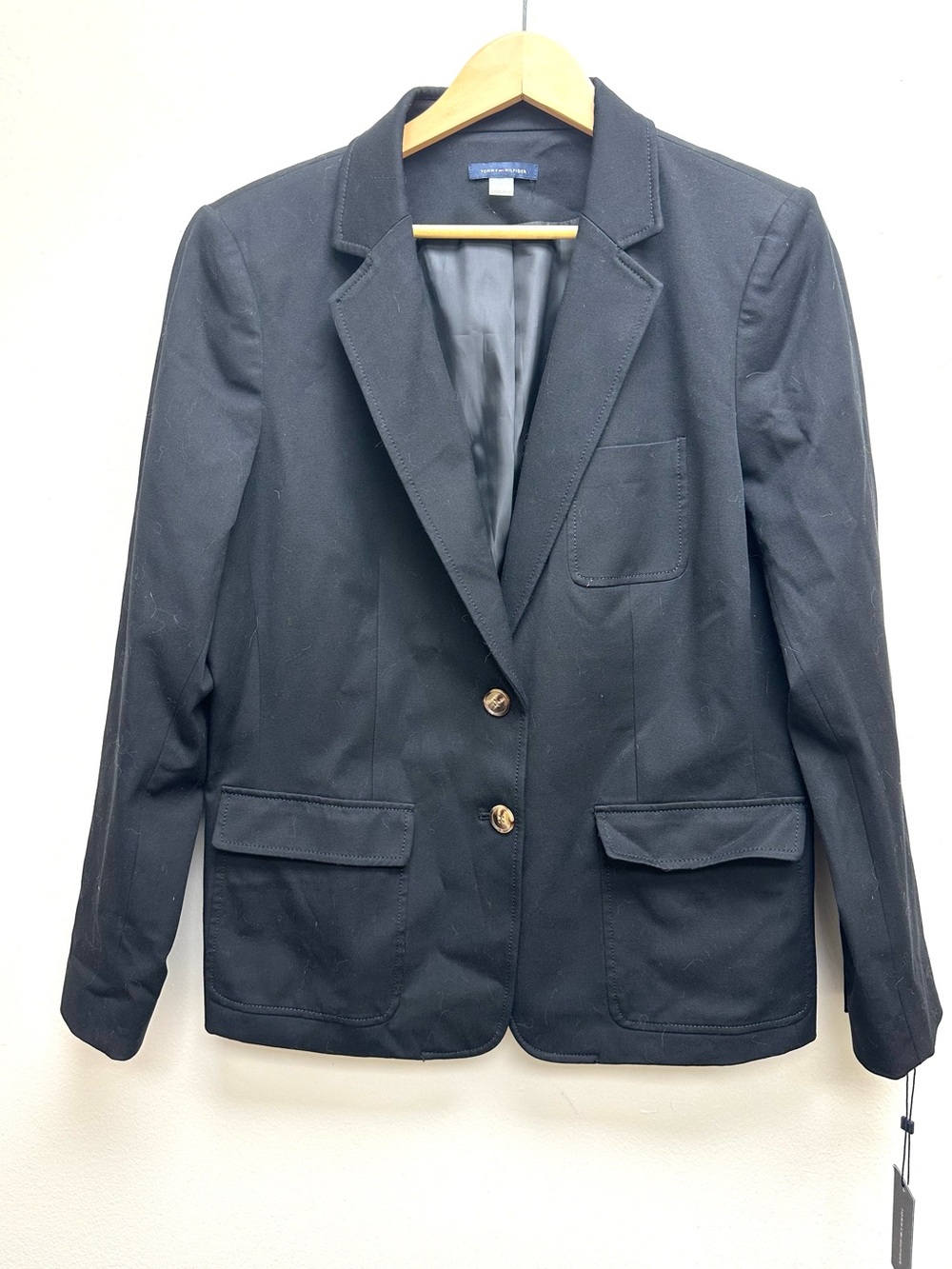 NWT Tommy Hilfiger Classic Black Women's Blazer Size 18